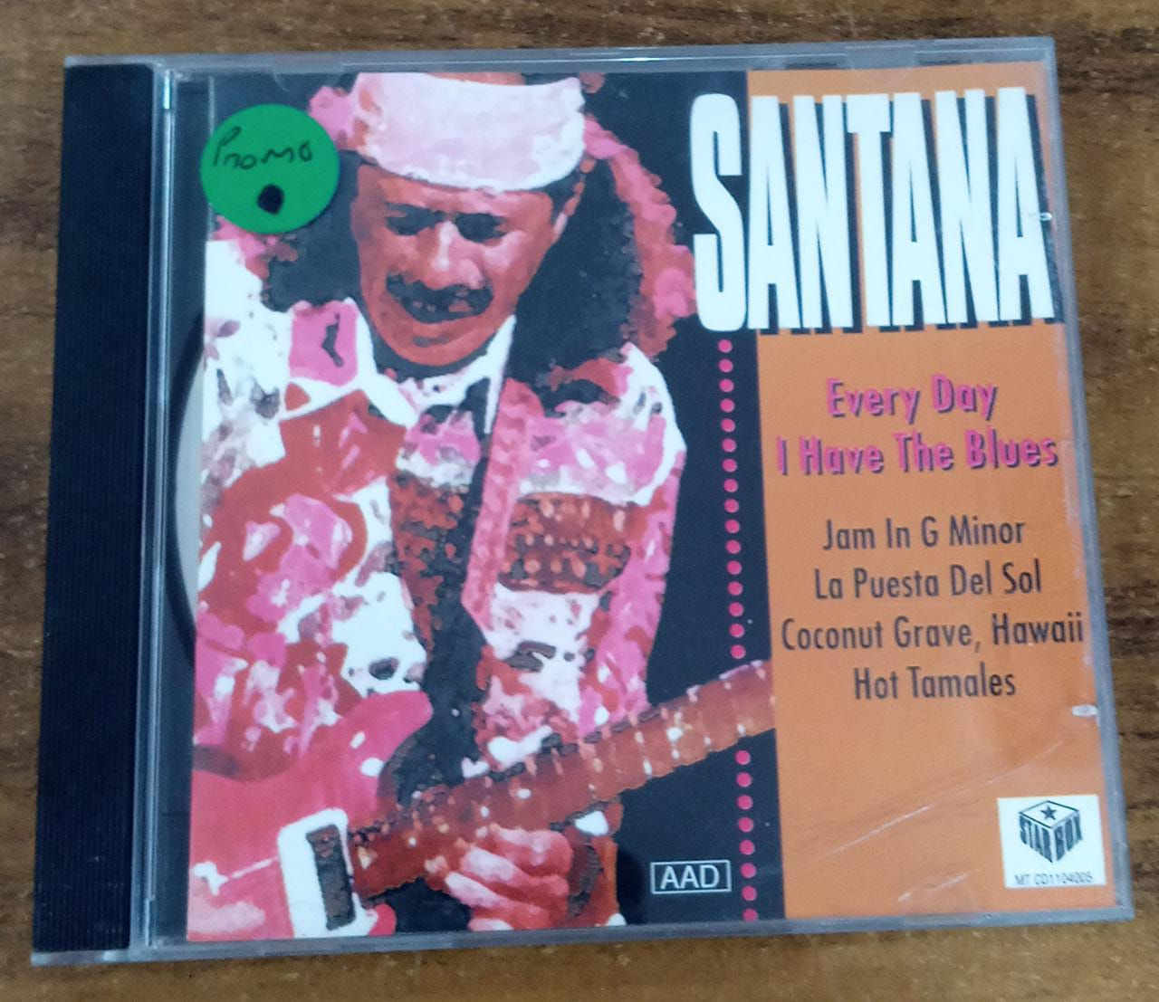 Cd Usado Santana Every Day I Have the Blues CDU3412