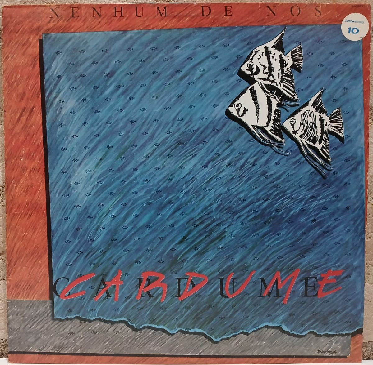 LP Usado Nenhum De Nós Cardume Com Encarte Muito Bom Estado