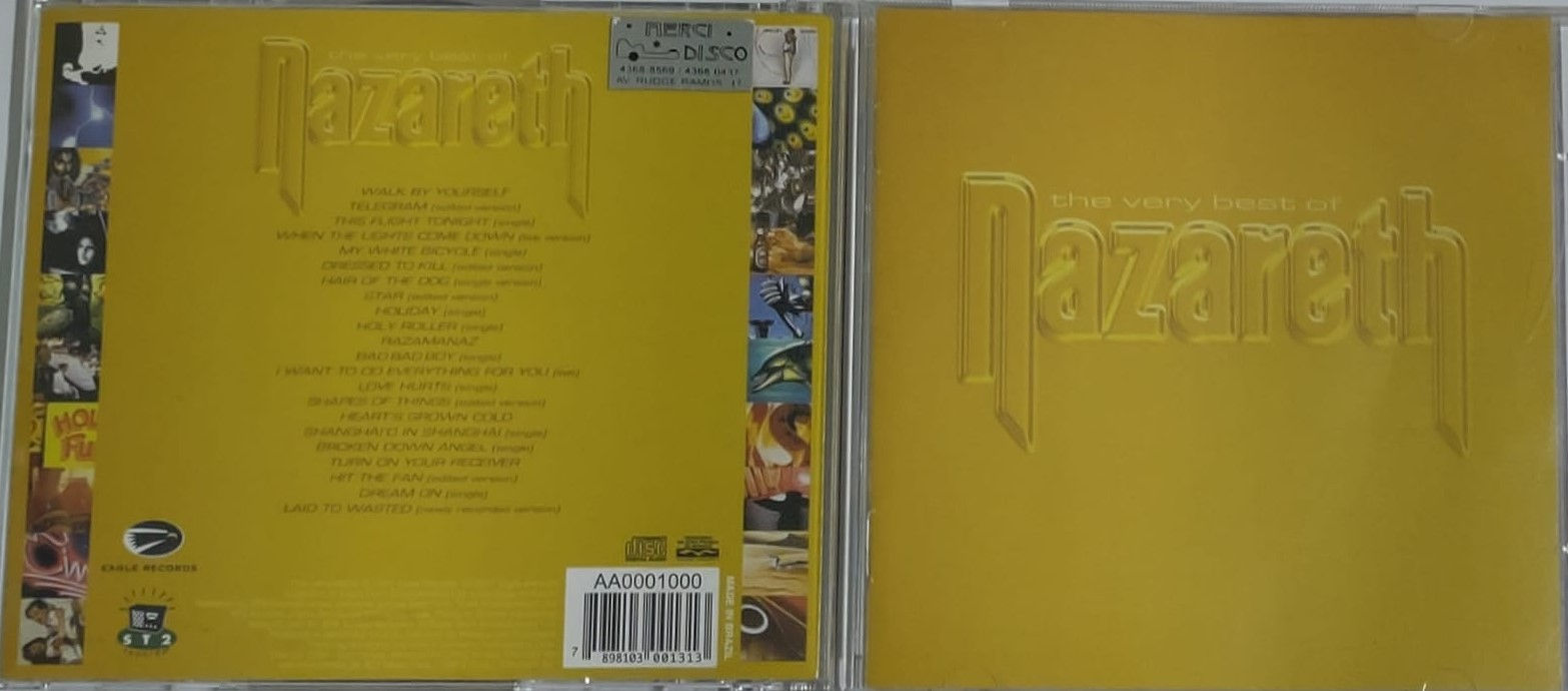 Cd Usado Nazareth The Very Best Of 2001 CDU5352