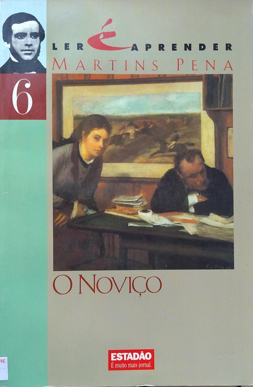 Livro O Noviço Martins Pena 2464