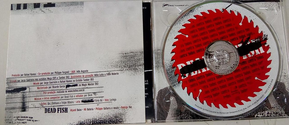 Miniatura: Cd Usado Dead Fish Contra Todos Digipack Exc CDU4509