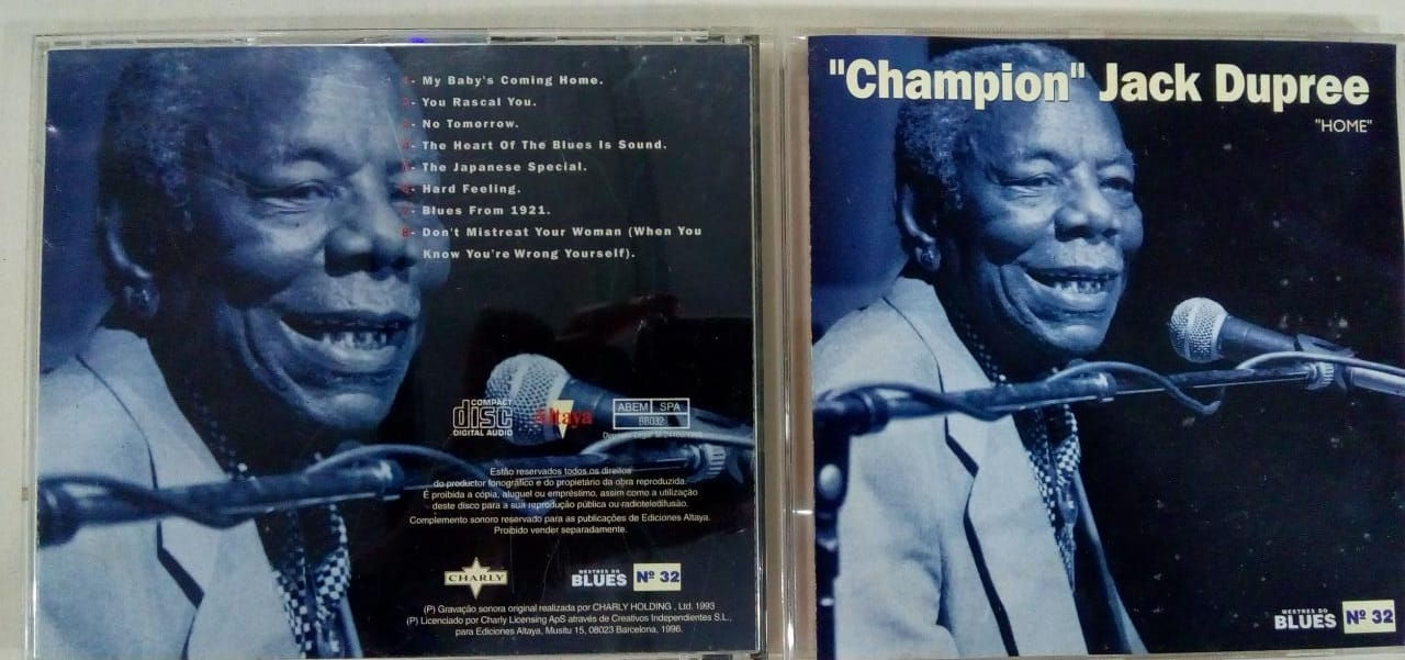 Cd Usado Champion Jack Dupree Home CDU1587