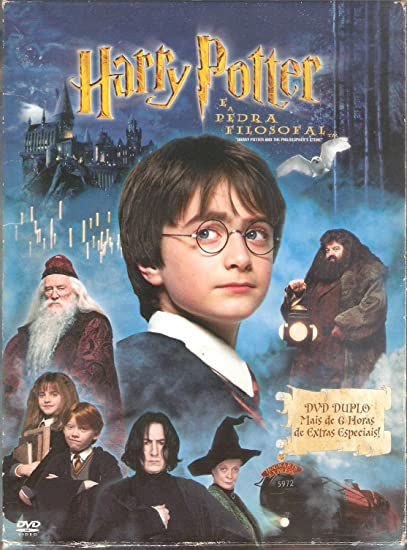 DVD Box Usado Harry Potter e A Pedra Filosofal Duplo