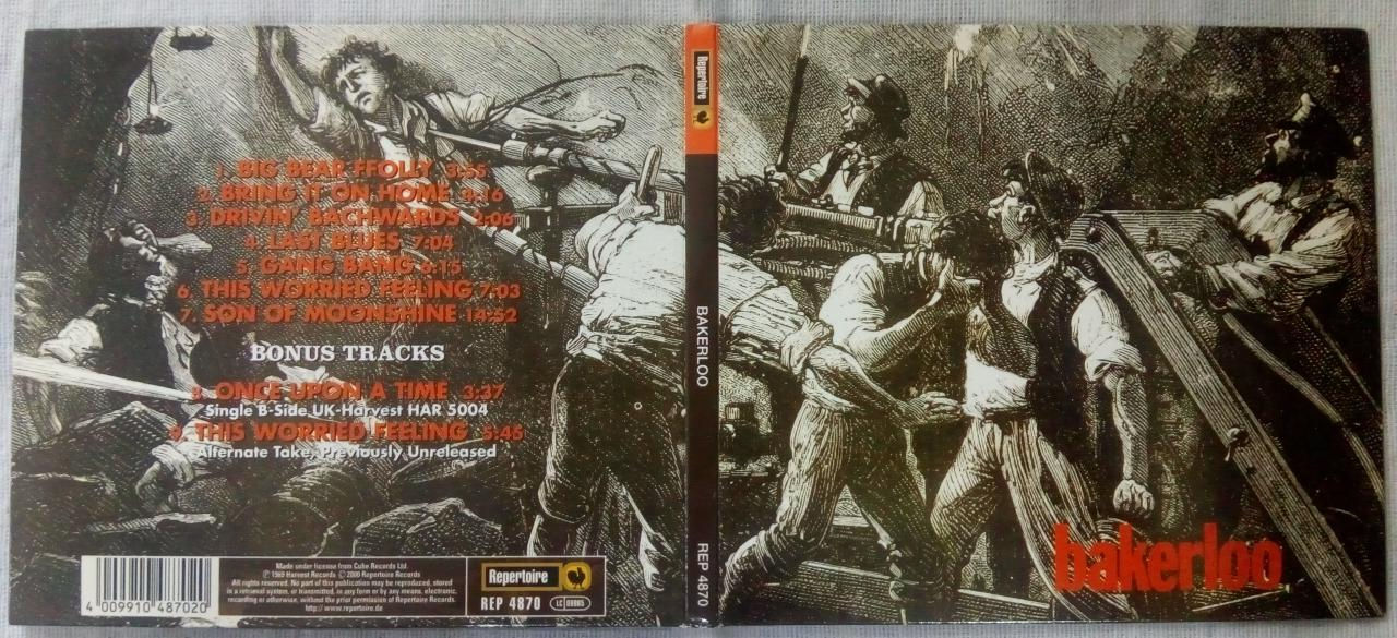 Cd Usado Bakerloo Bakerloo 1969 Imp Raro Bônus Dig CDU6730