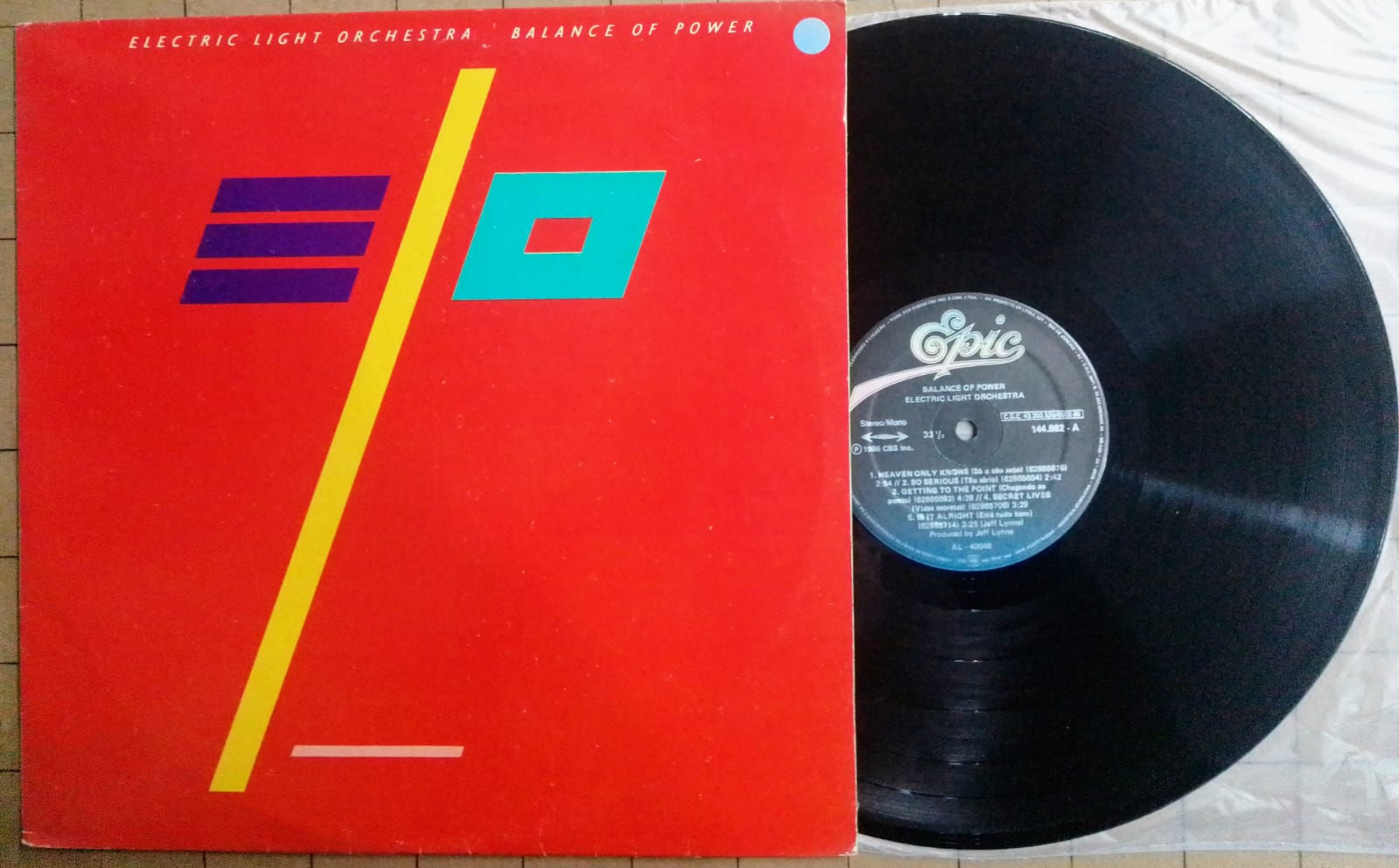 Vinil Lp Electric Light Orchestra Balance Of Power 1986