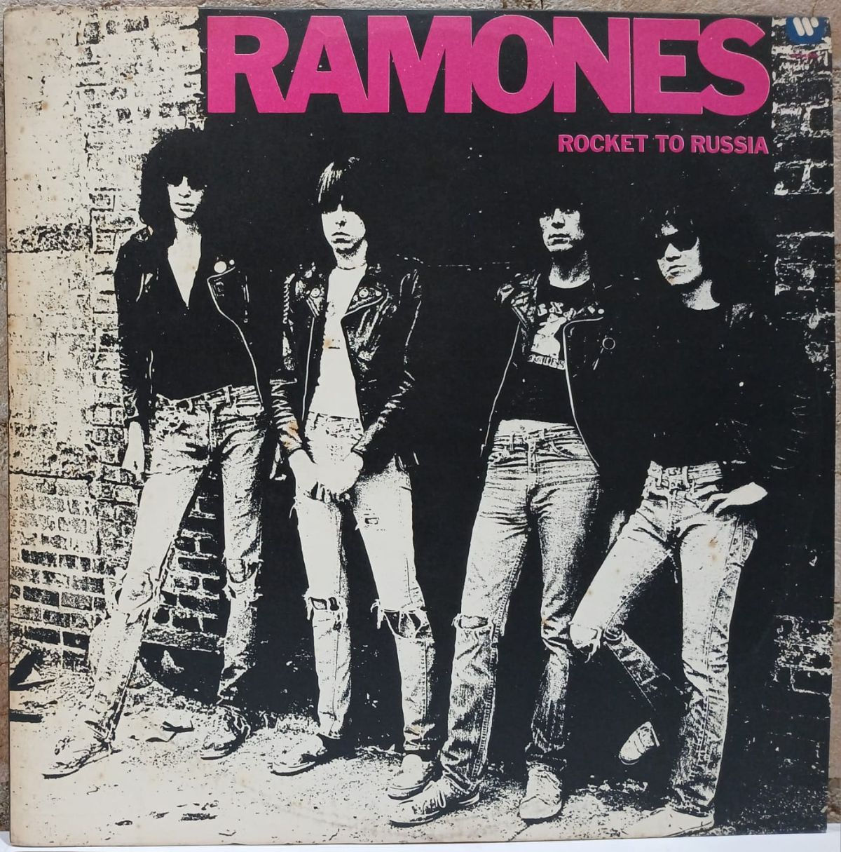 LP Usado Ramones Rocket To Russia C/Encarte Muito Bom Estado