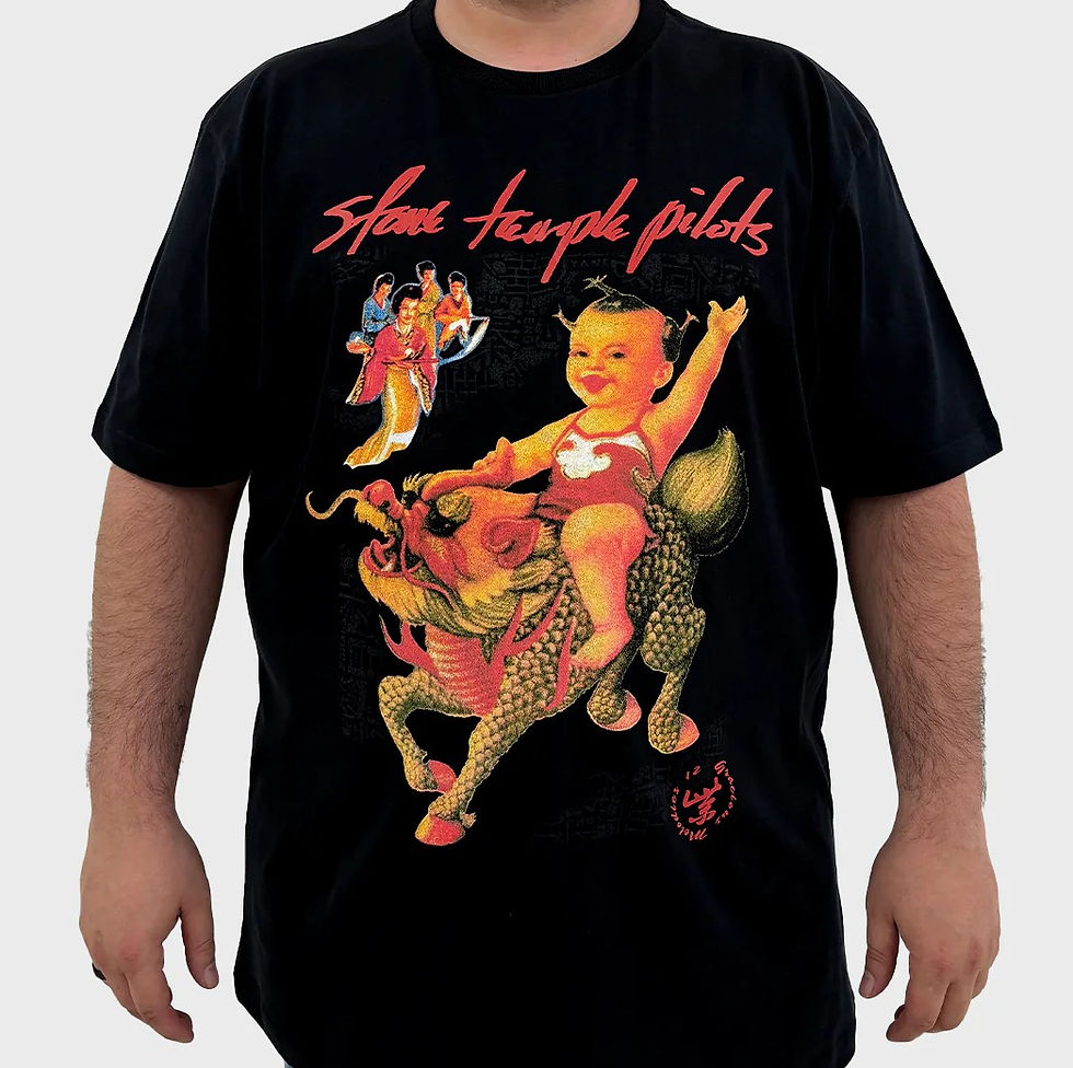 Camiseta Stone Temple Pilots Gracious Melodies Preto OF0375