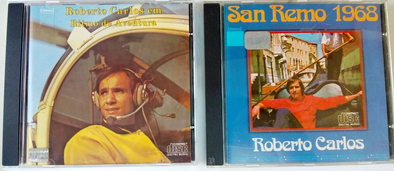 Cd Usado Roberto Carlos Lote Com 2 Cds CDU4863