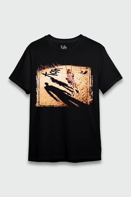 Camiseta Korn Self Titled Plus Size Preto OF0183