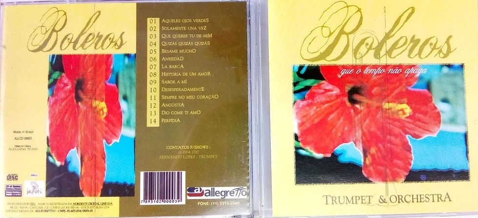 Cd Usado Boleros Que O Tempo Não Apaga CDU4943