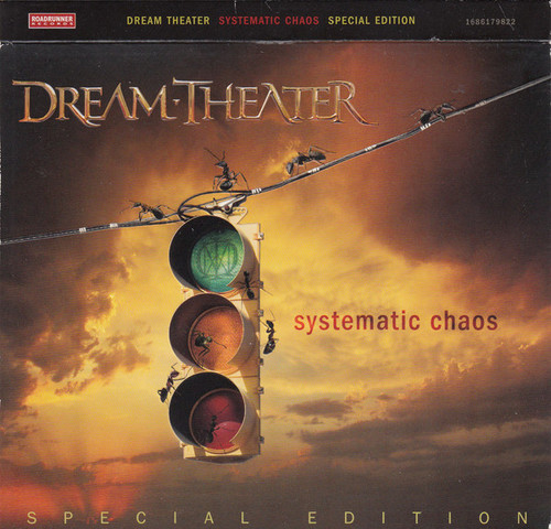 Cd Dream Theater Systematic Chaos Special Edition Bônus DVD