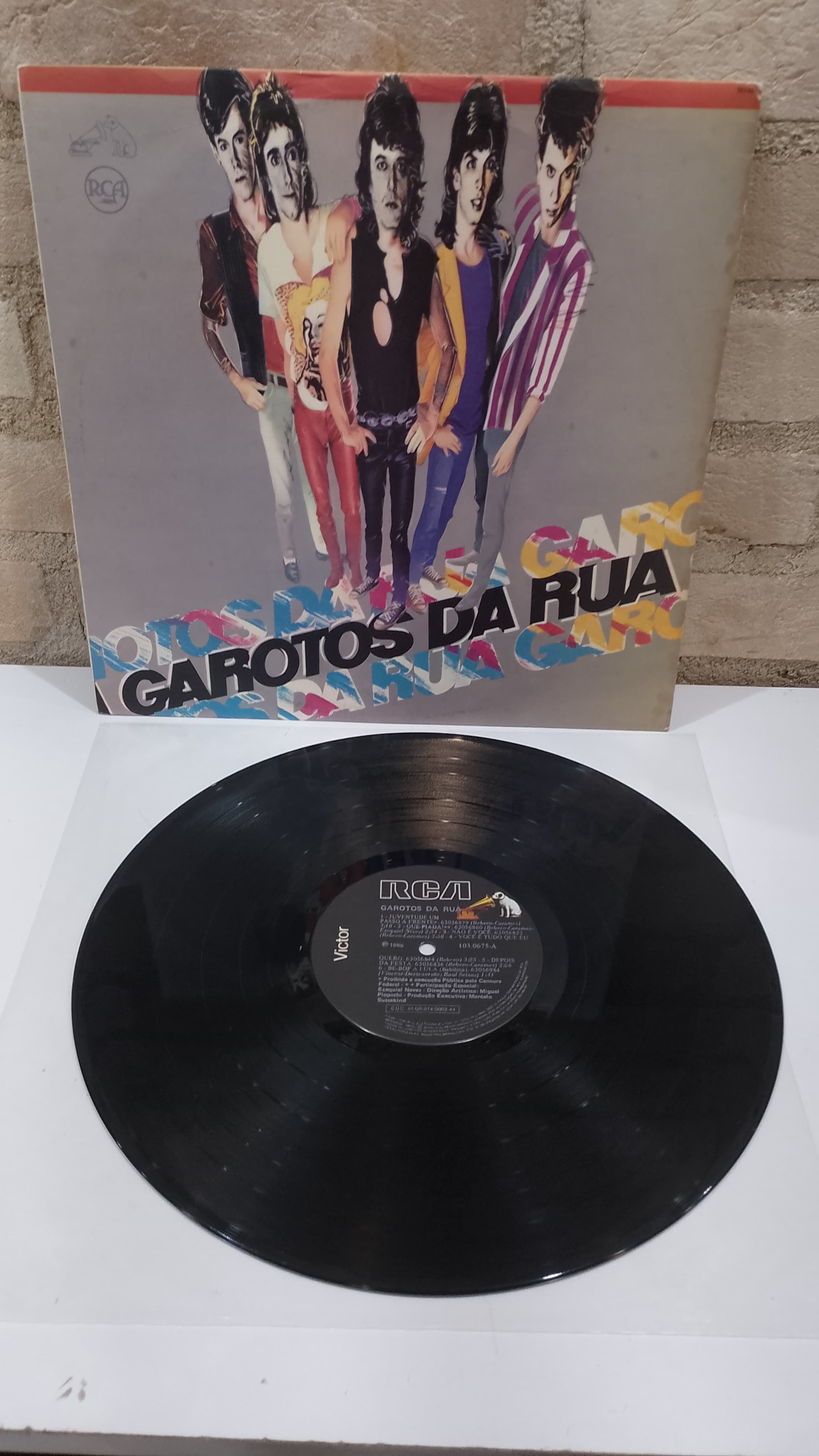 Vinil Lp Garotos da Rua Garotos da Rua 1986
