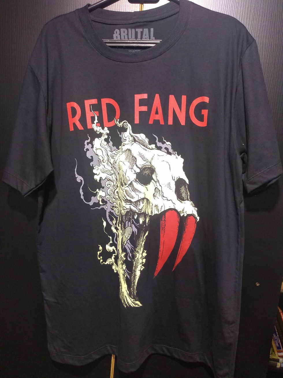 Miniatura: Camiseta Red Fang Crânio BRF01