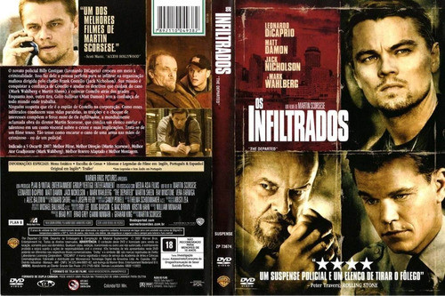 Dvd Usado Os Infiltrados | Metal Music