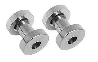 Brinco Alargador Prata 4mm