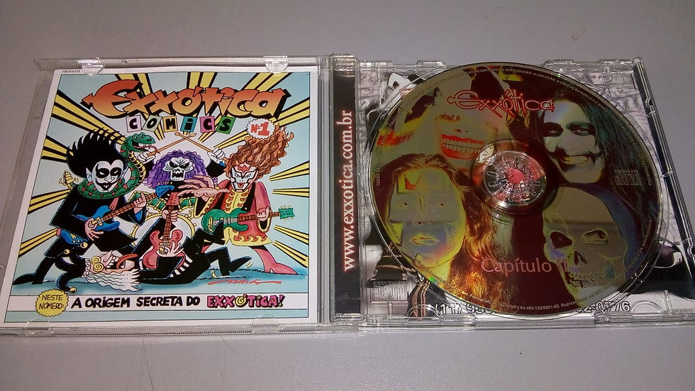 Miniatura: Cd Usado Exxótica Capítulo II Com Bônus