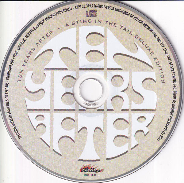Miniatura: Cd Ten Years After A Sting In The Tale Bônus Pôster Slipcase