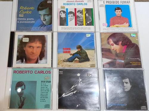 Cd Usado Roberto Carlos Lote Com 9 Cds MB CDU10269