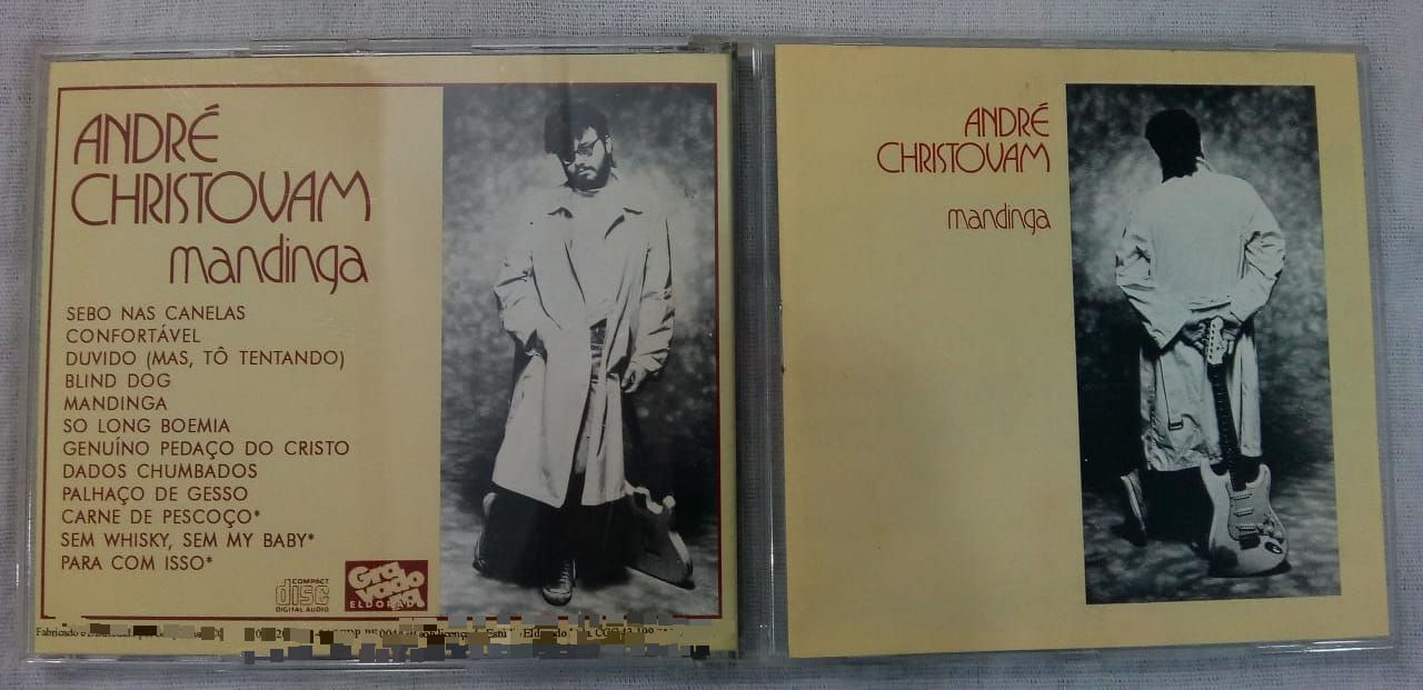 Cd Usado André Christovam Mandinga Muito Bom CDU5998