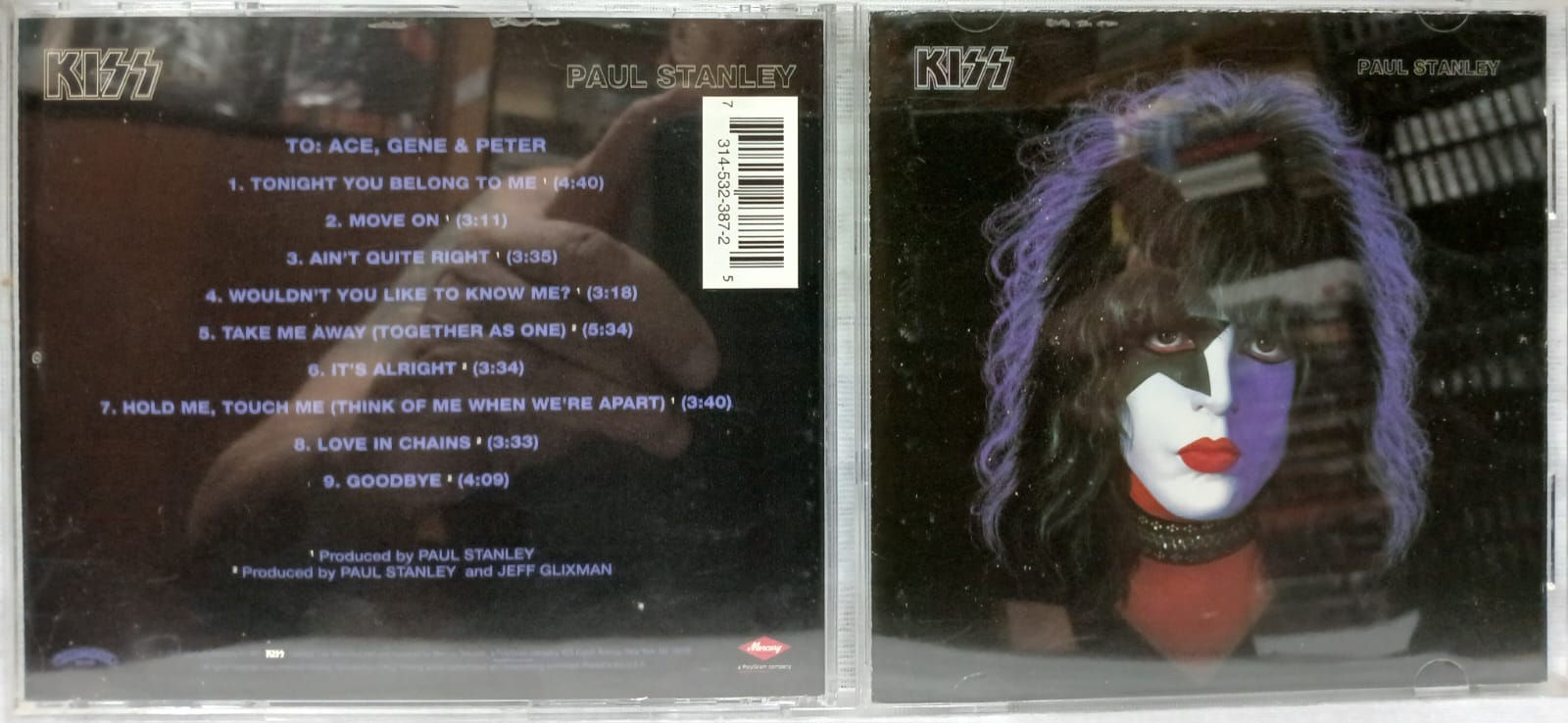 Cd Usado Kiss Paul Stanley USA Excelente Estado CDU13762