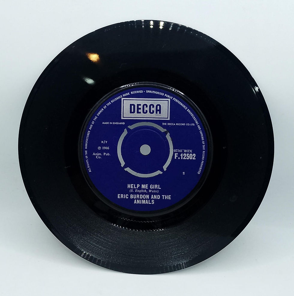 Vinil Lp Compacto Eric Burdon and the Animals Help Me 1966