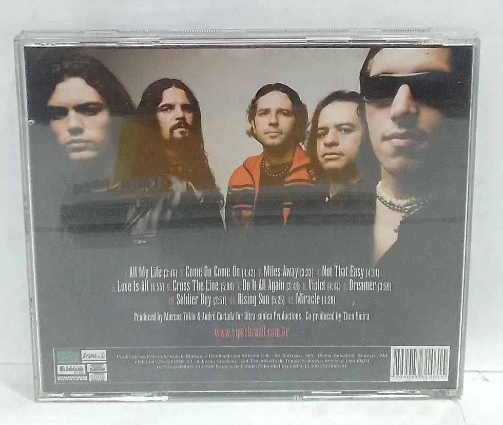 Miniatura: CD Usado Viper All My Life