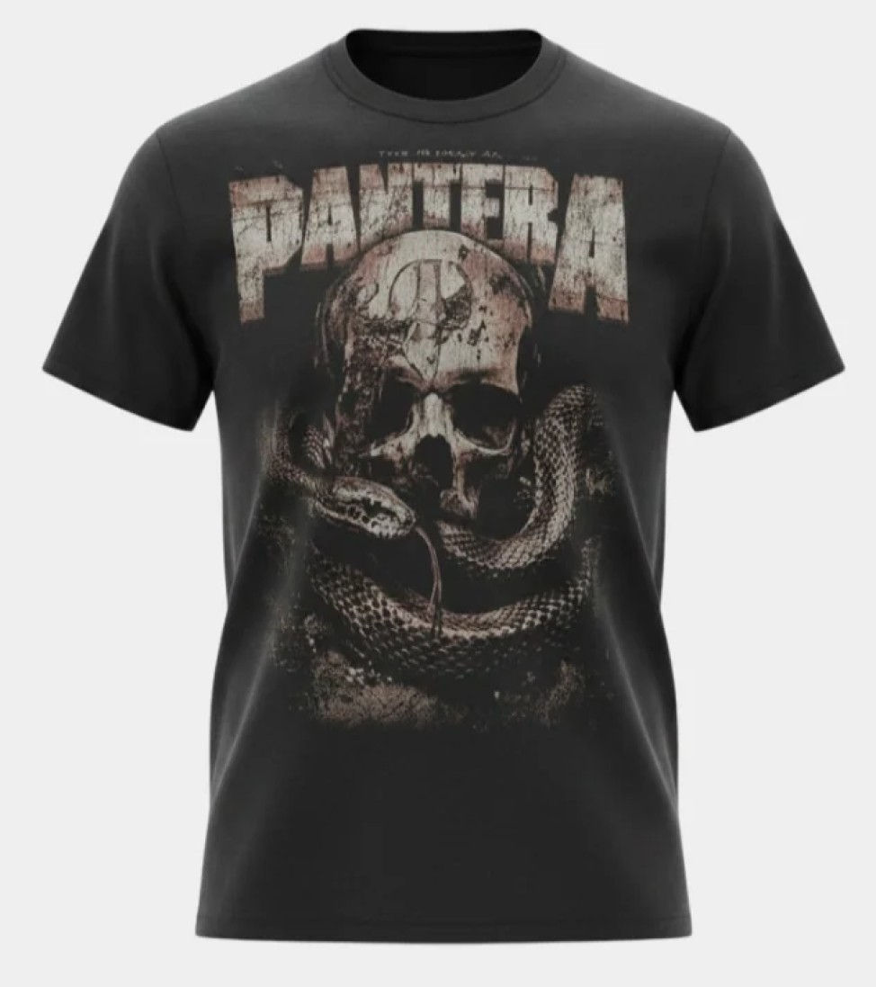 Camiseta Pantera Skull Snake Preto OF00596