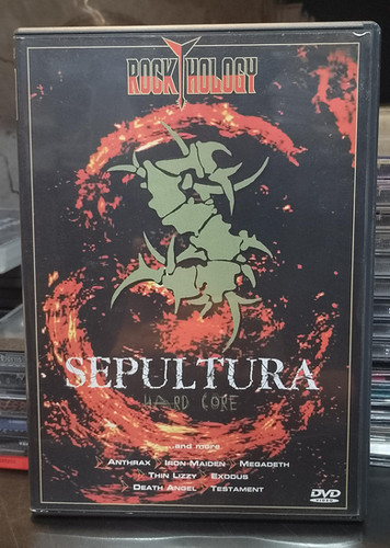 Dvd Usado Sepultura Hard Core Rockhology | Metal Music
