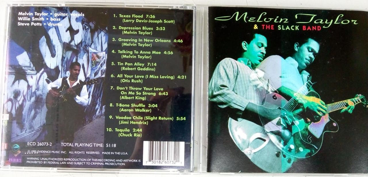 Cd Usado Melvin Taylor And The Slack Band Imp Exc CDU4628