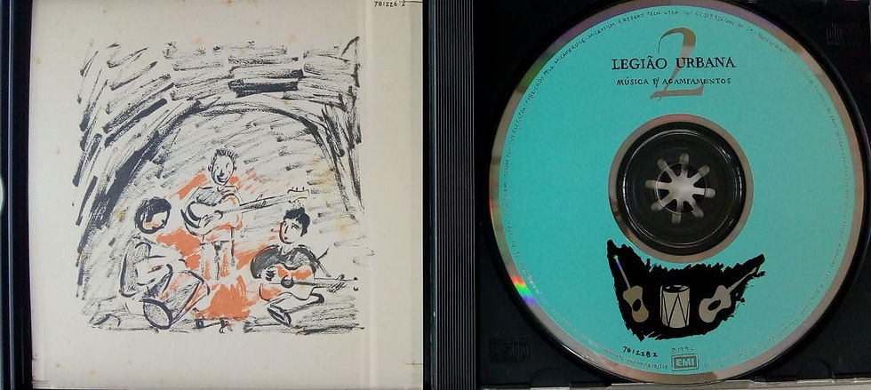 Miniatura: Cd Usado Legião Urbana Música P Duplo 1ª Edição Fat CDU4335