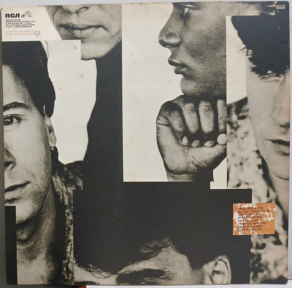 Miniatura: LP Usado Simple Minds Once Upon A Time (Muito Bom Estado)