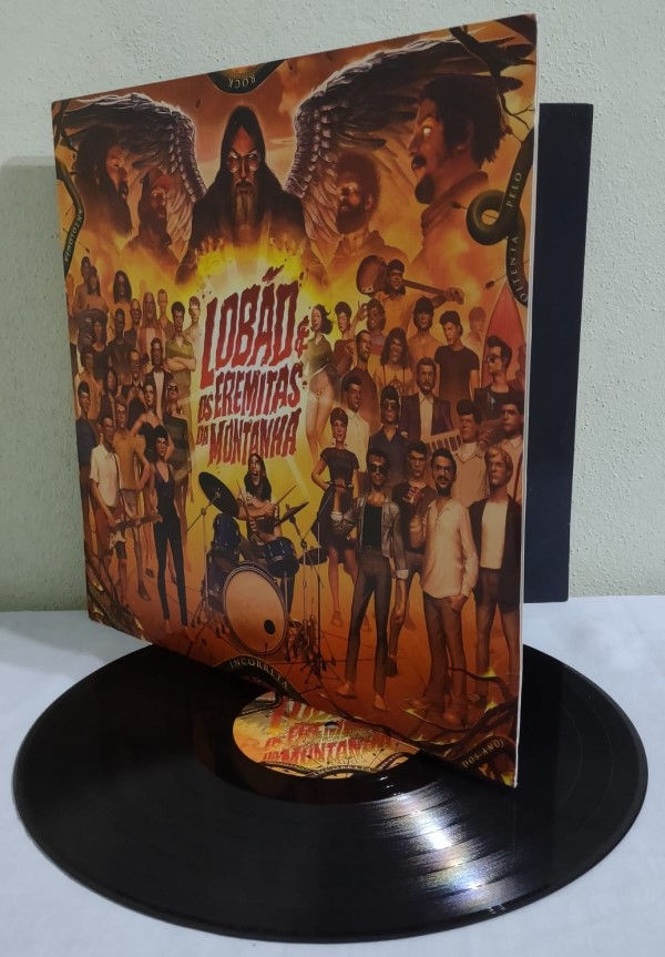 Vinil Lp Lobão & Eremitas Da Montanha Antologia.. Duplo 2018