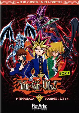 Dvd Box 1 Usado Yu-Gi-Oh! 1 Temporada | Metal Music