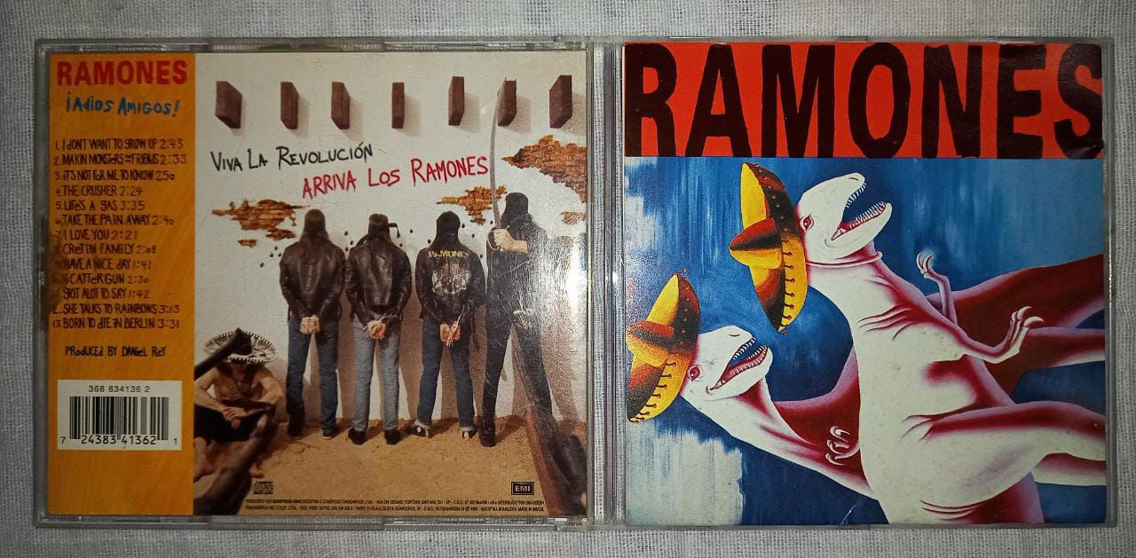 Cd Usado Ramones Adios Amigos CDU6904