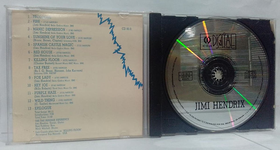 Miniatura: CD Usado Jimi Hendrix Jimi Hendrix