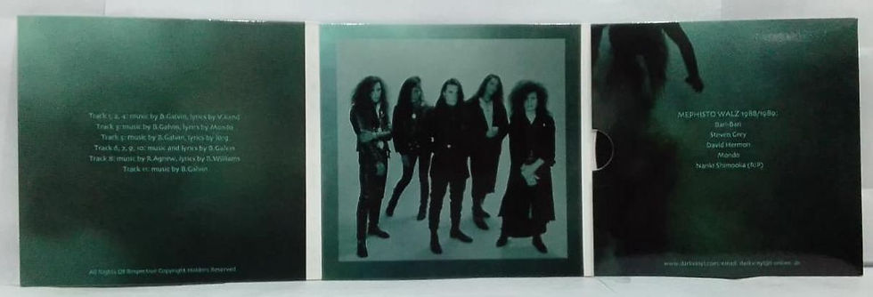 Miniatura: CD Usado Mephisto Walz Rarities 1989
