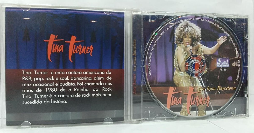 Miniatura: CD Usado Tina Turner Live from Barcelona