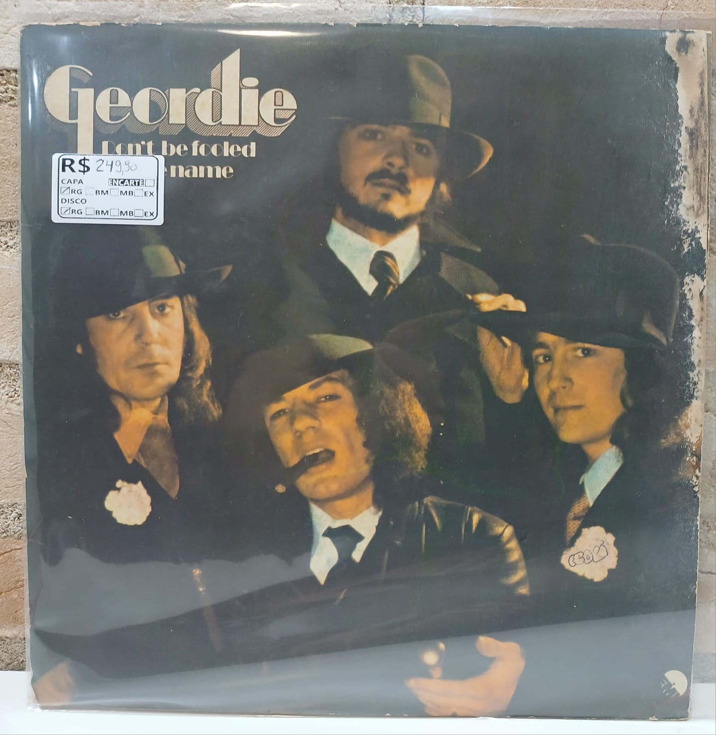 Vinil Lp Geordie Dont Be Fooled By The Name Estado Razoavel
