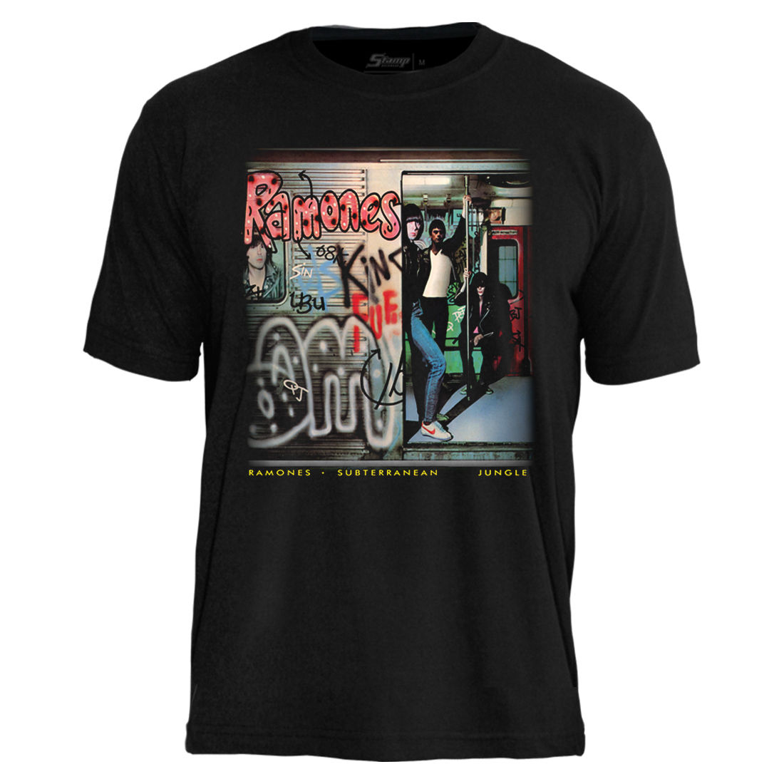 Camiseta Ramones Subterranean Jungle Stamp TS1561