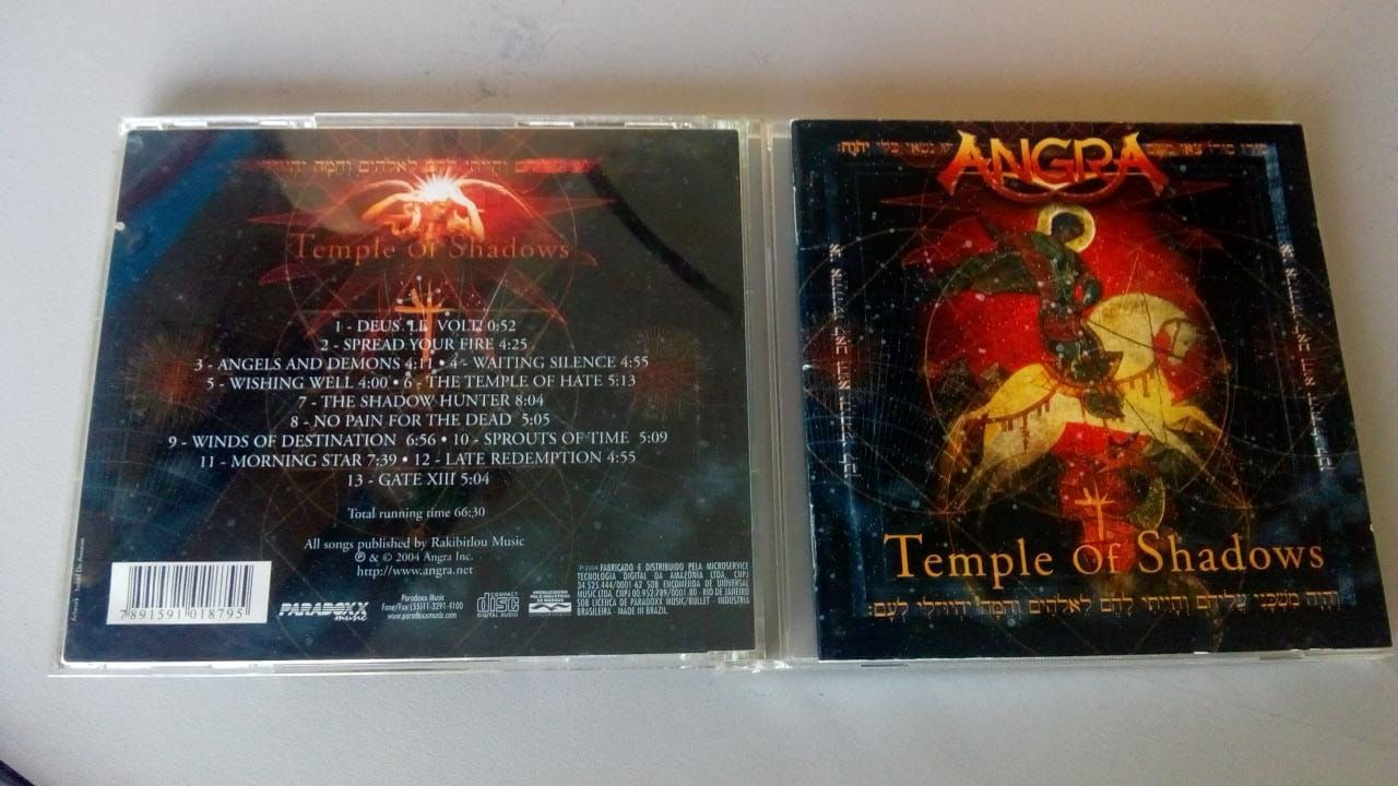 Cd Usado Angra Temple Of Shadows Raro CDU5802