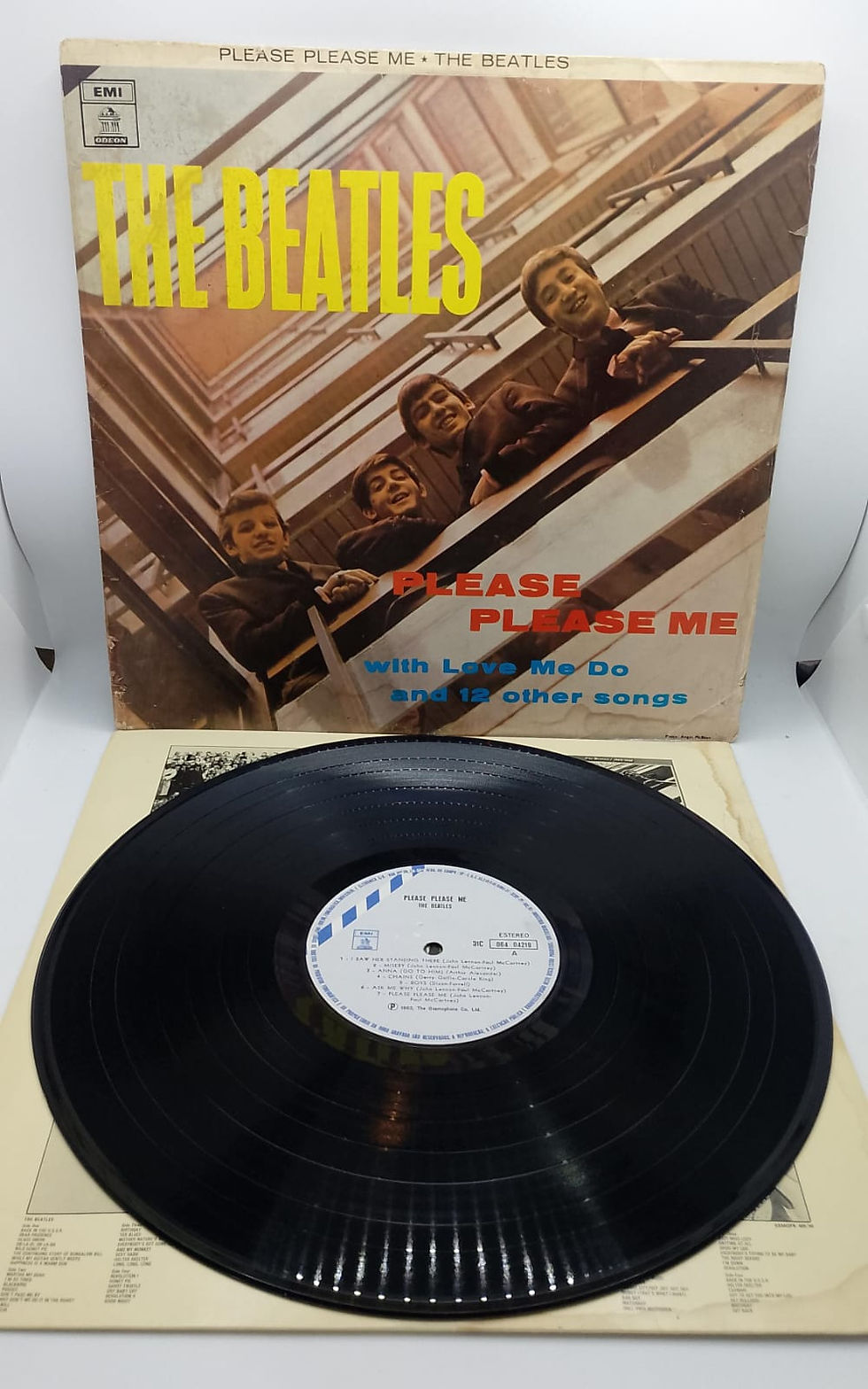 Vinil Lp The Beatles Please Please Me C/Encarte