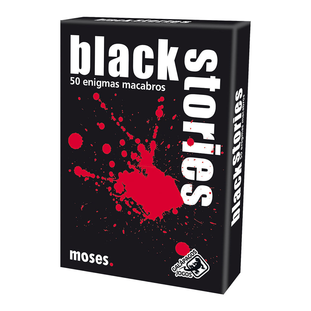 Jogo de Cartas Histórias Sinistras Black Stories BLK001