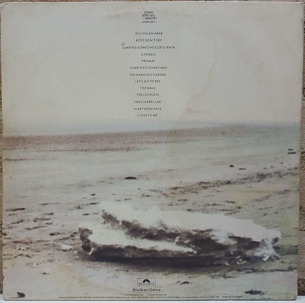 Miniatura: LP Usado The Cure Standing on a Beach The Singles C/ Encarte