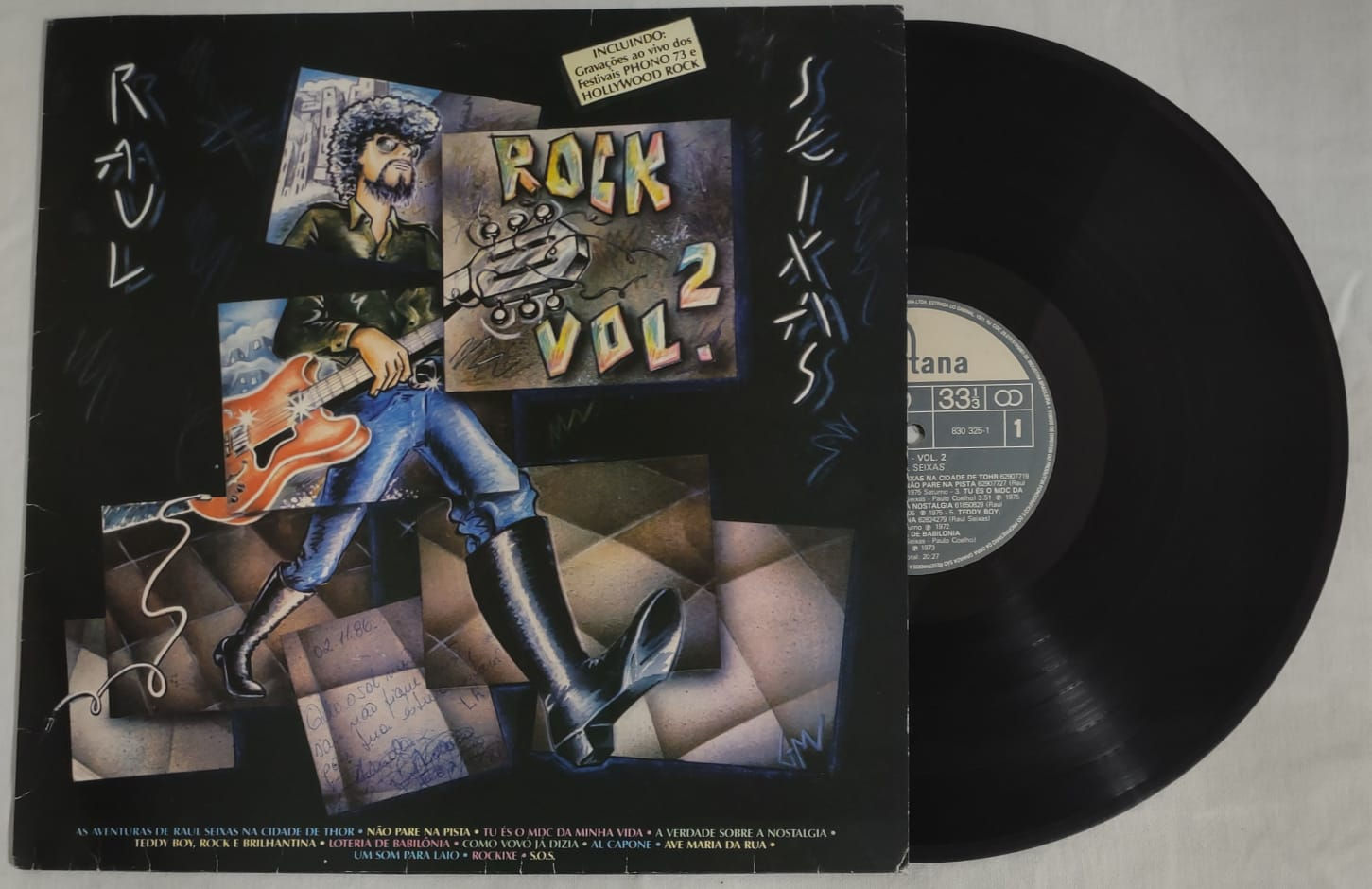 Vinil Lp Raul Seixas Rock Vol. 2 1986
