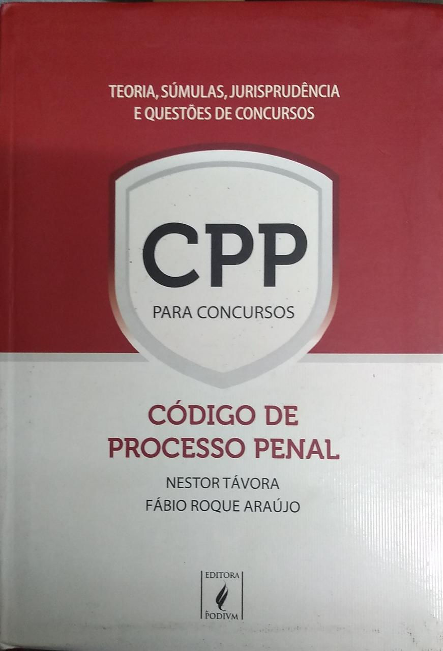 Livro Código de Processo Penal Nestor Ávora 5485