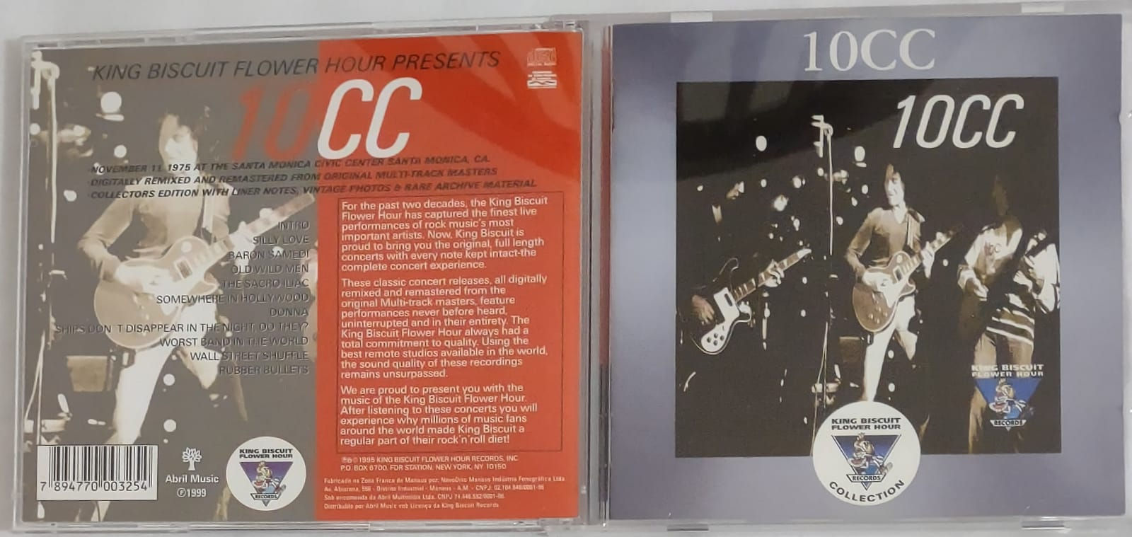 Cd Usado 10CC In Concert Nacional 1999 CDU9076