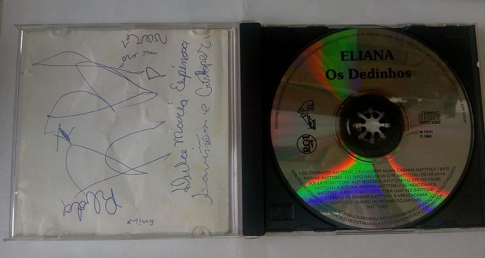 Miniatura: Cd Usado Eliana Os Dedinhos CDU4881