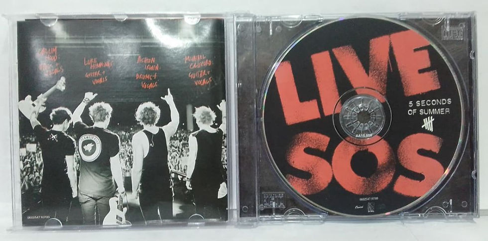 Miniatura: CD Usado 5 Seconds Of Summer - LIVESOS