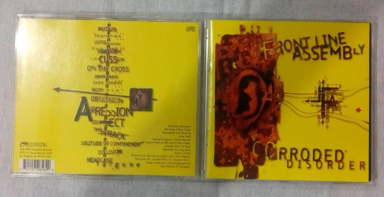 Cd Usado Front Line Assembly Corroded Imp Raro CDU6681