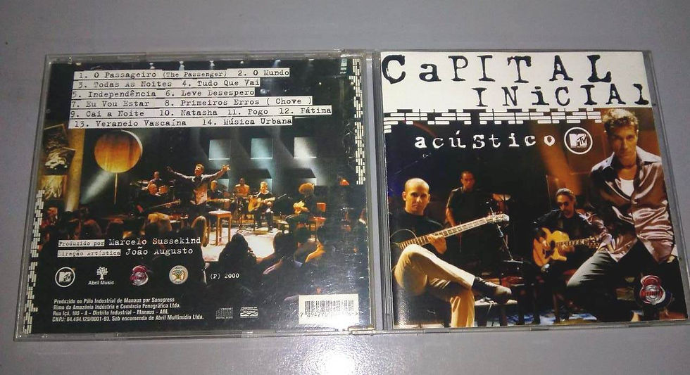 Cd Usado Capital Inicial Acústico MTV CDU1927